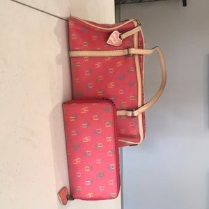 Donkey & Bourke handbag and wallet